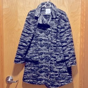 MANGO Suit wool mohair oversize coat XXS-XS